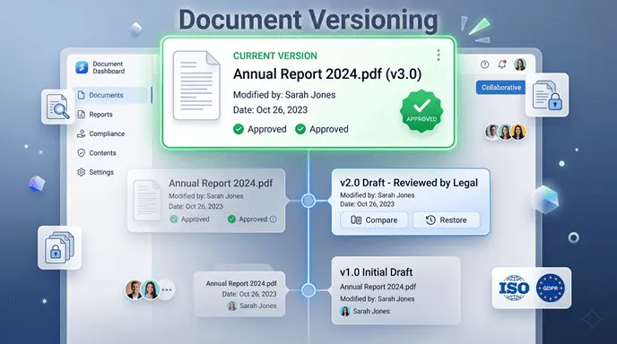How Document Versioning Improves Control, Compliance, and Collaboration
