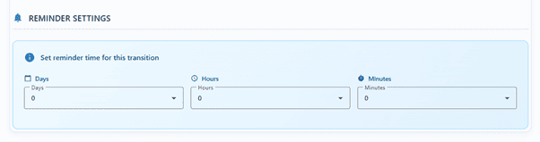 Configure automatic reminders and notifications for pending tasks Configure automatic reminders and notifications for pending tasks