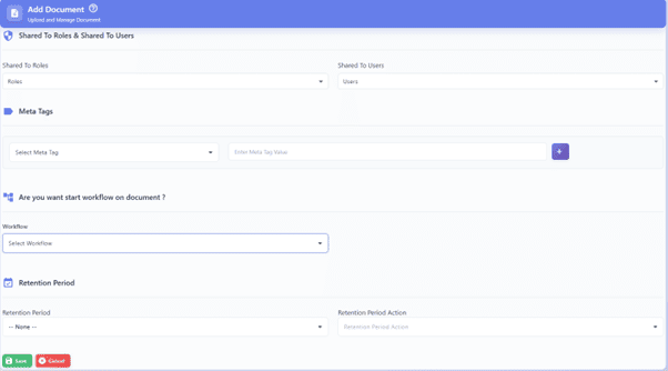 Start workflow Start workflow