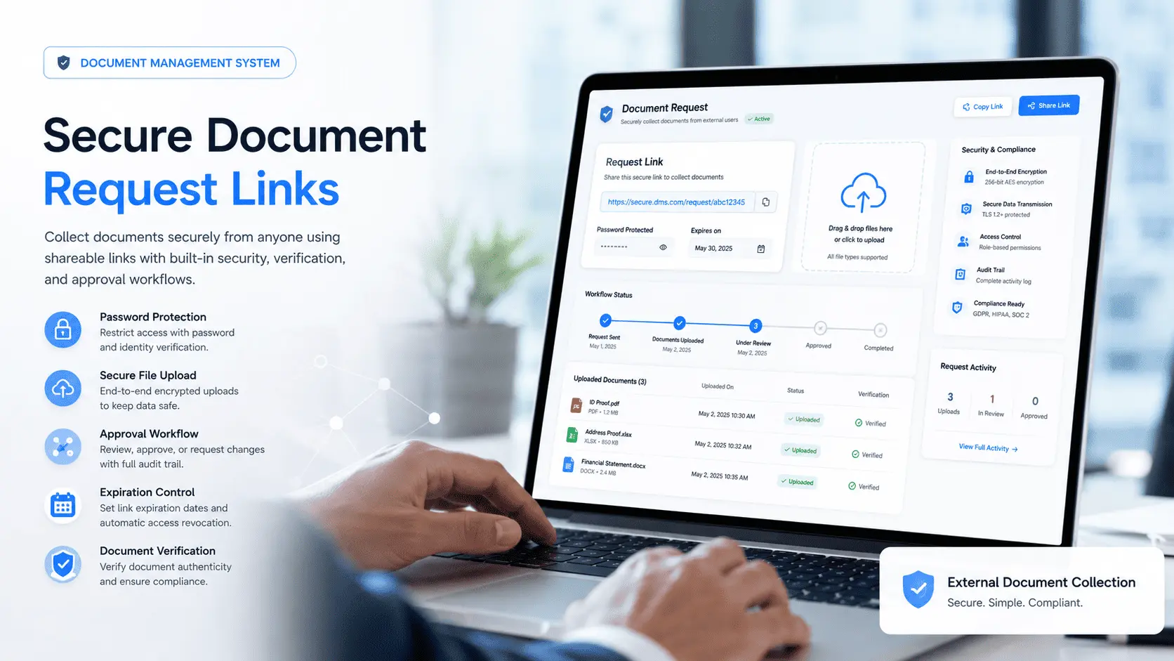 Simplify Document Collection with Secure Upload Links