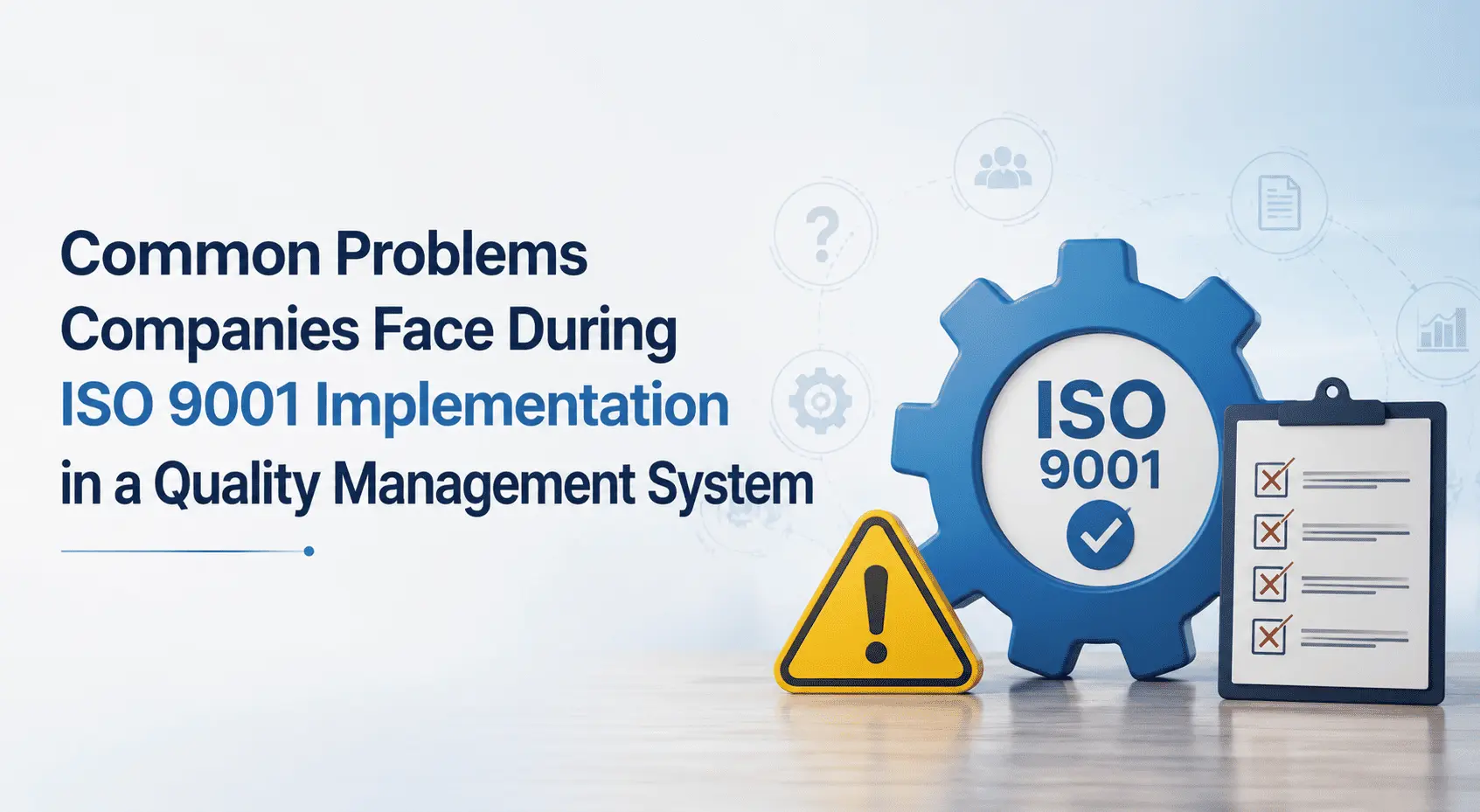 Common Problems Companies Face During ISO 9001 Implementation in a Quality Management System