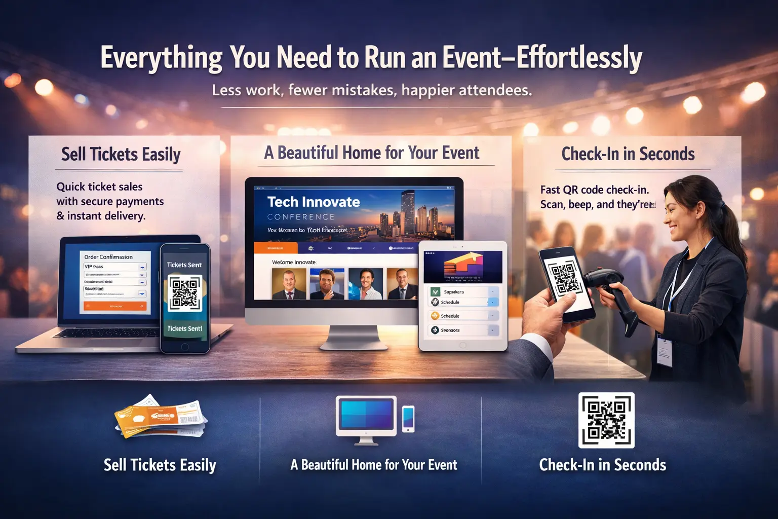 Core features of event management software