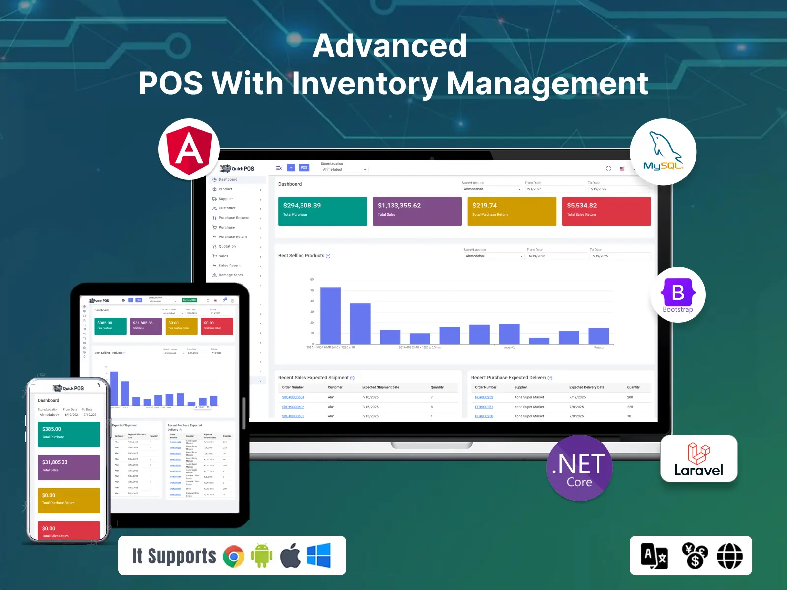 Advanced POS with Inventory Management