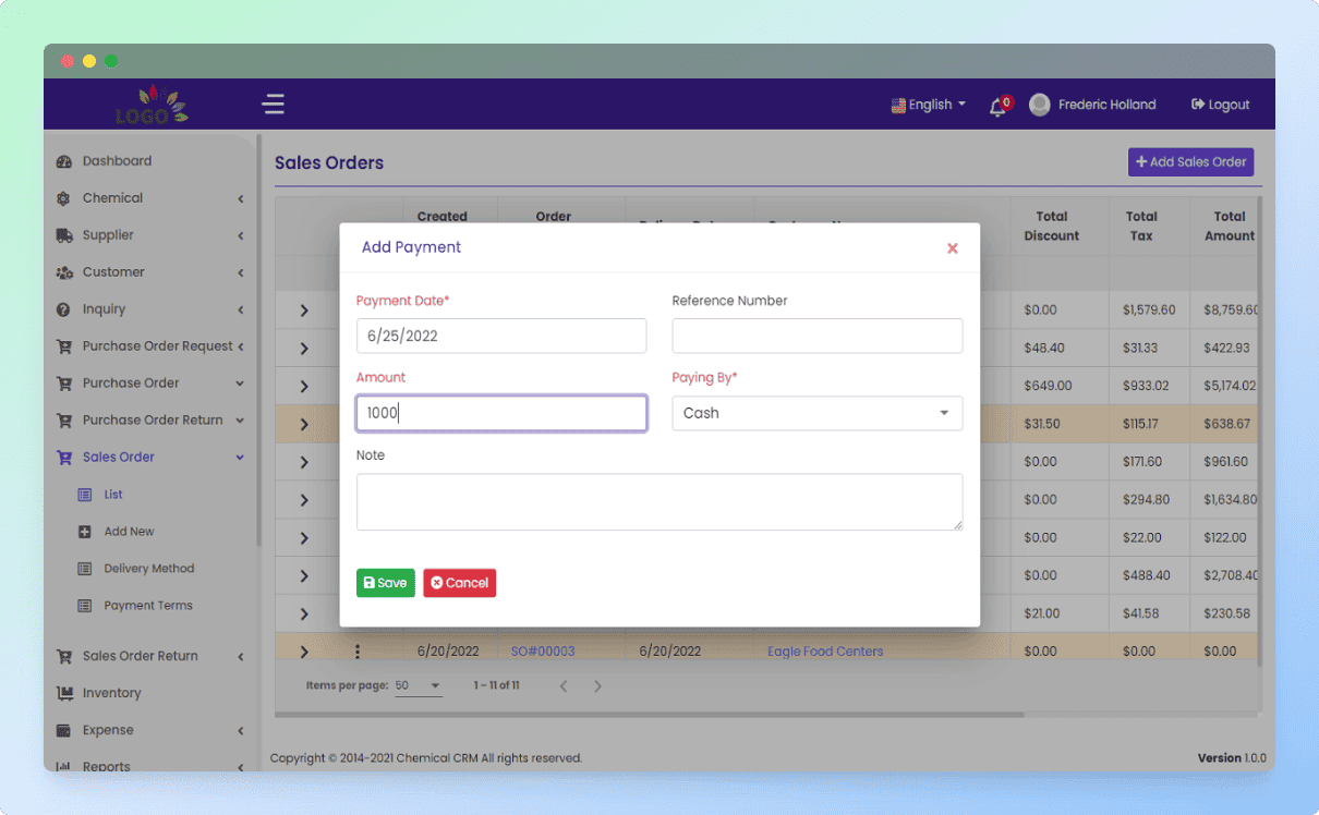 sales order